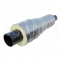 Переход ПНД в ППУ ОЦ с кабель-каналом SDR 11 75/160 - 63/160