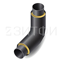 Отвод ППУ ПЭ (короткое исполнение) ГОСТ 3262-75 40(48)*3,0/110